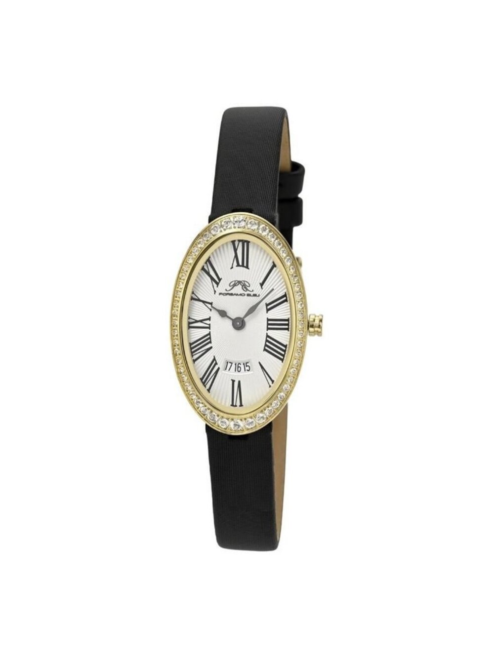 NWT Porsamo Bleu Eloise Quartz White Dial Topaz Ladies Watch